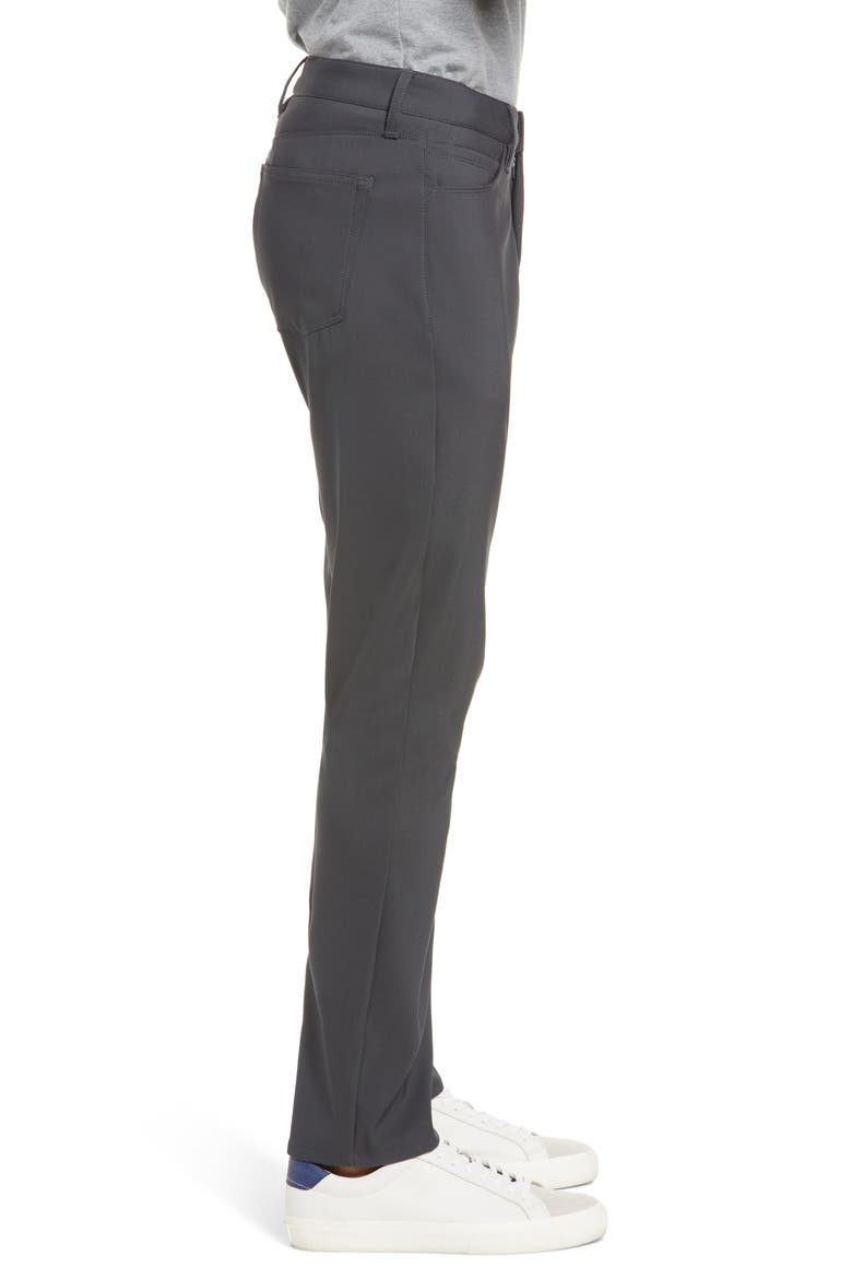 Modern Stretch Twill Straight Leg Pants, Alternate, color, FLINTDNU