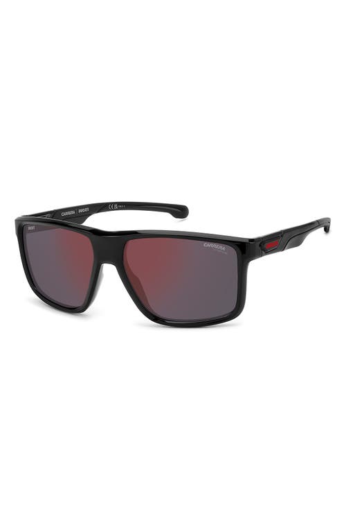 Carrera Eyewear X Ducati Carduc 60mm Polarized Rectangular Sunglasses