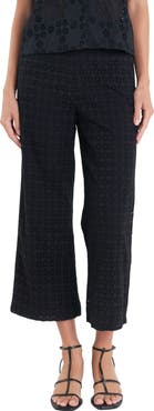 English Factory Broderie Anglaise Crop Pants