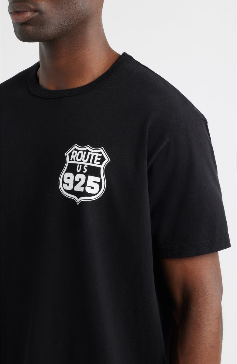 925 Originals Kicks Graphic Print T-Shirt, Alternate, color, Black