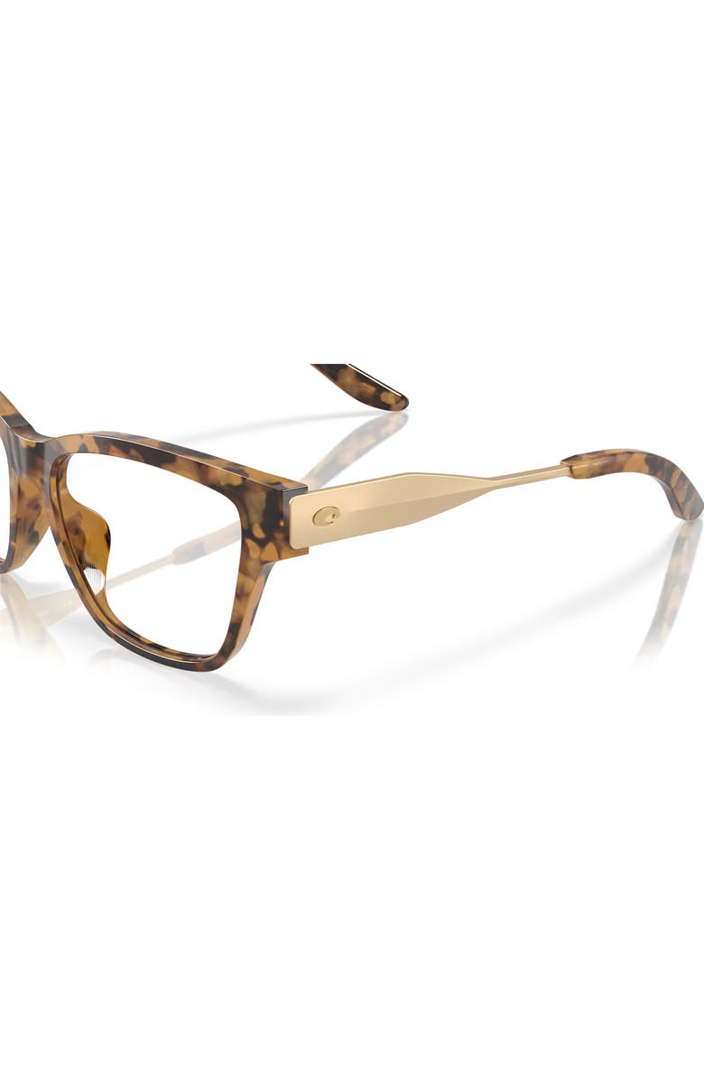 Costa 52mm Cat Eye optical glasses, Alternate, color, Tortoise