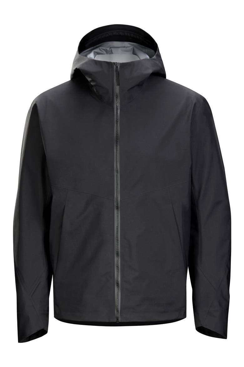 Arris Gore-Tex® Waterproof Hooded Jacket, Alternate, color, BLACK