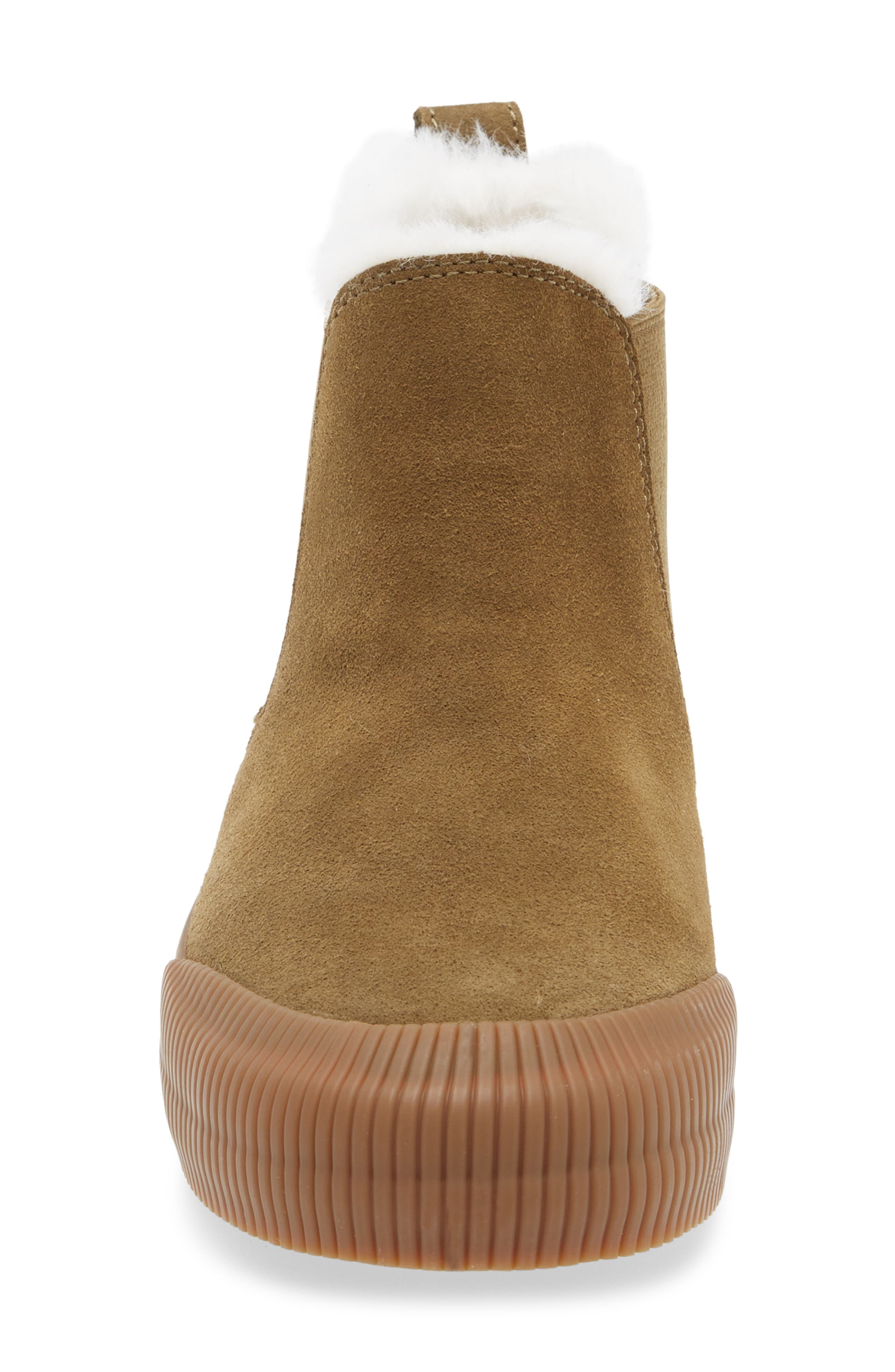 Timberland Skyla Bay 2.0 Faux Fur Lined Sneaker, Alternate, color, Olive Suede