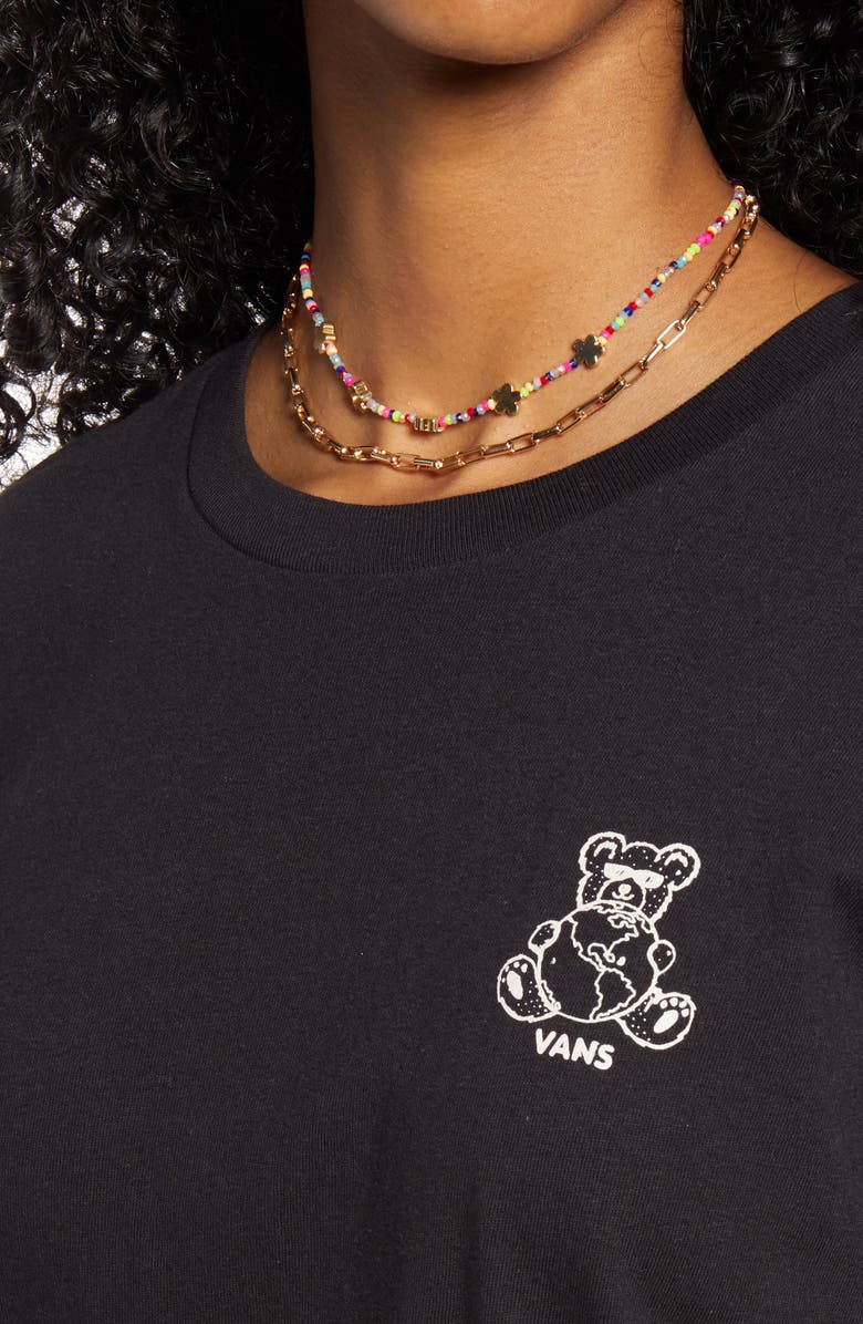 Vans Bossy Bear Graphic Tee, Alternate, color,