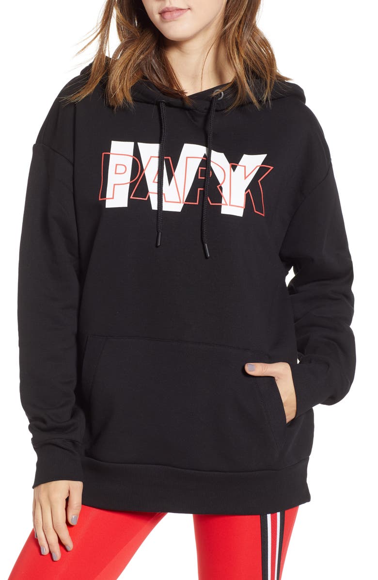 IVY PARK<sup>®</sup> Layered Logo Hoodie, Main, color, 