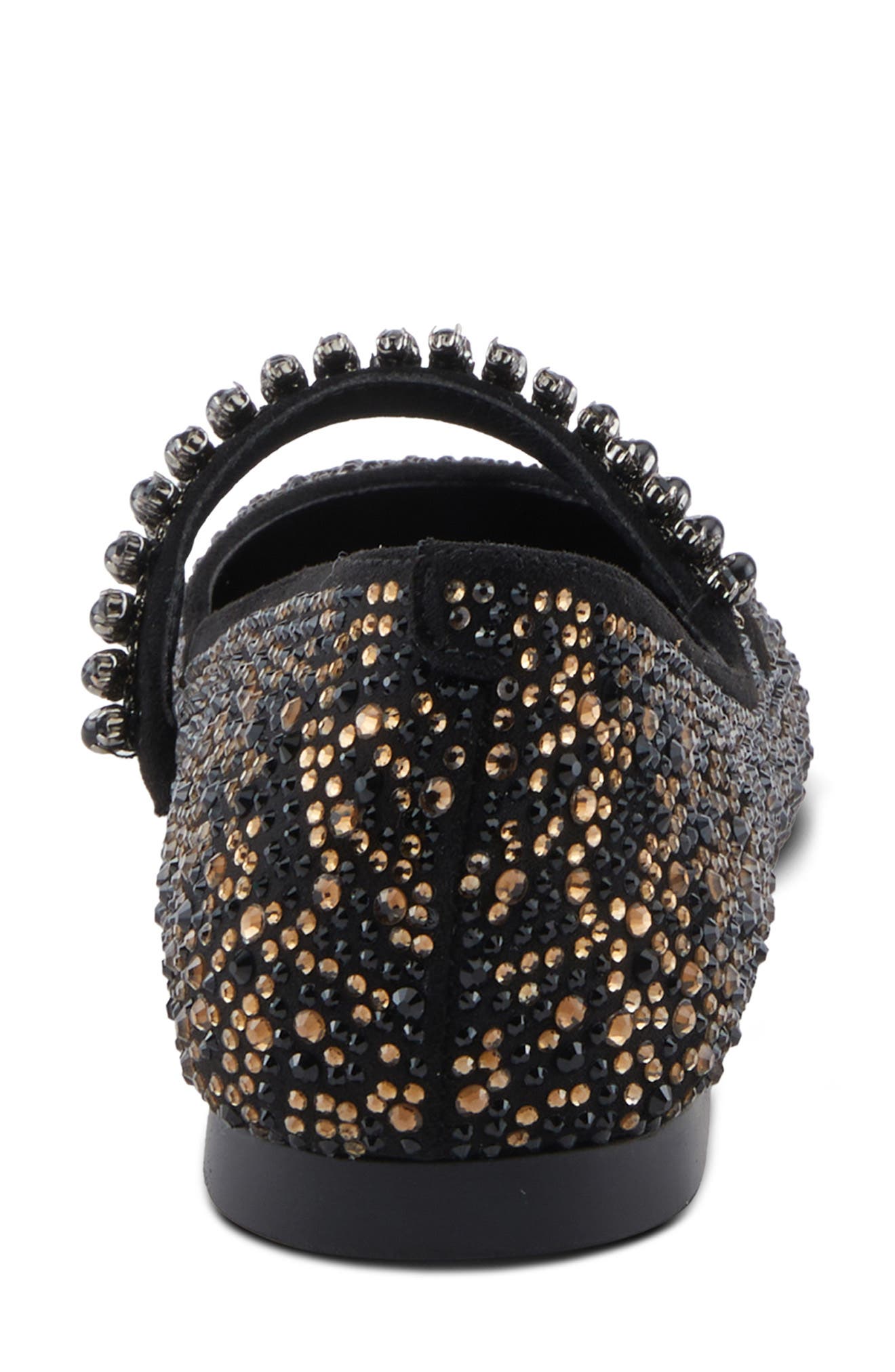 AZURA BY SPRING STEP Kailyn Mary Jane Flat, Alternate, color, Black Multi