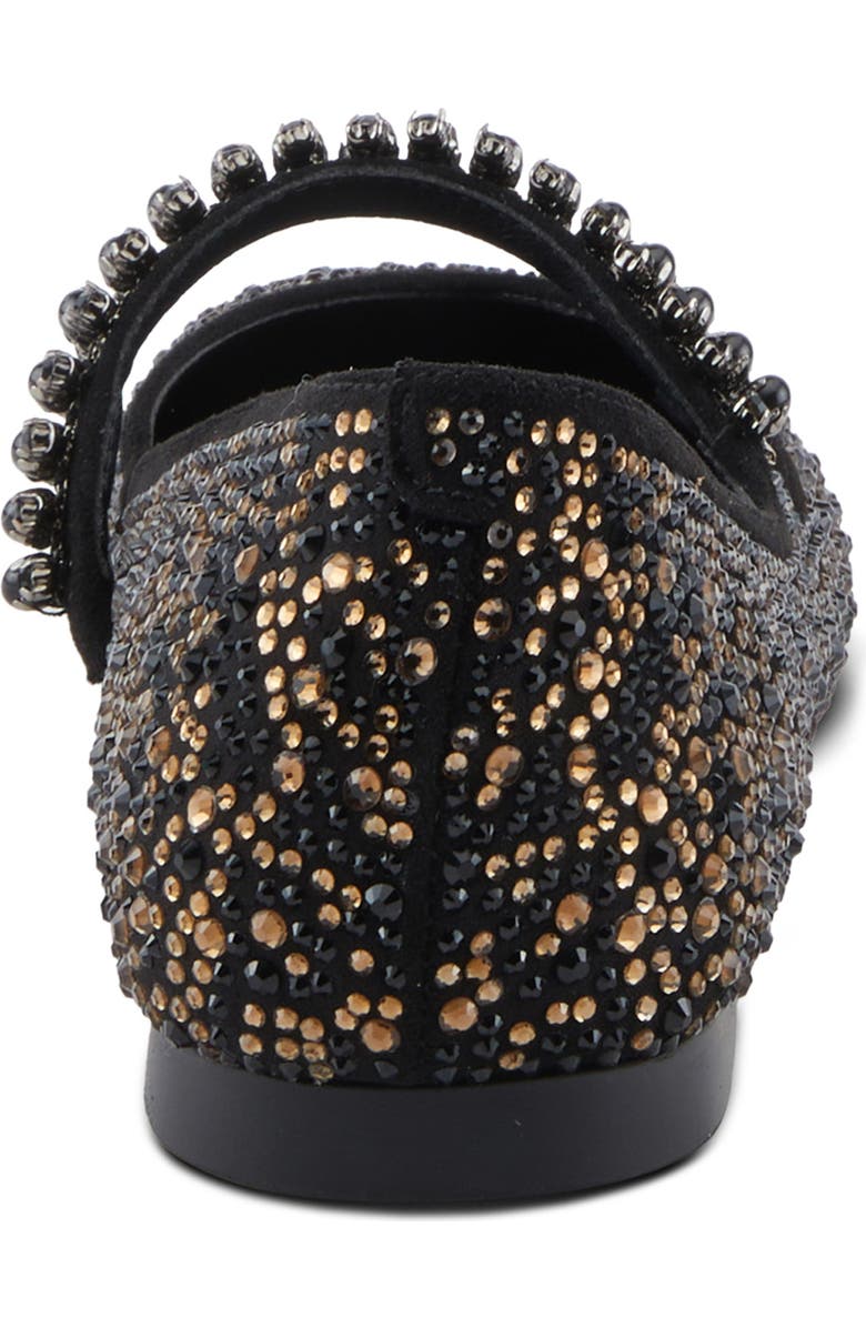 AZURA BY SPRING STEP Kailyn Mary Jane Flat, Alternate, color, Black Multi