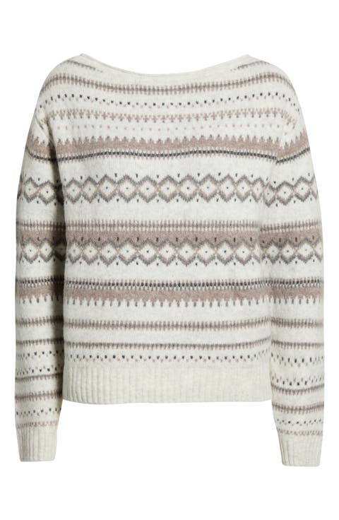 Fair Isle Crewneck Sweater