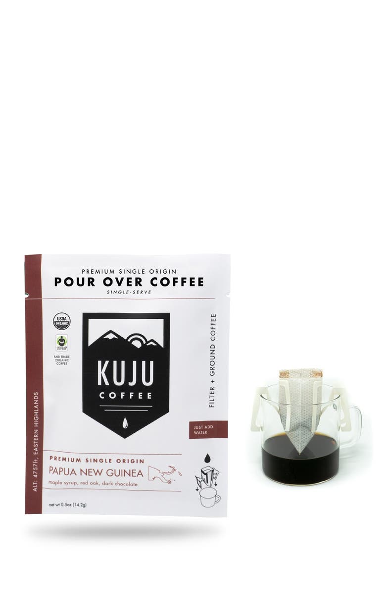KUJU COFFEE Papua New Guinea Coffee Gift Set, Alternate, color, 