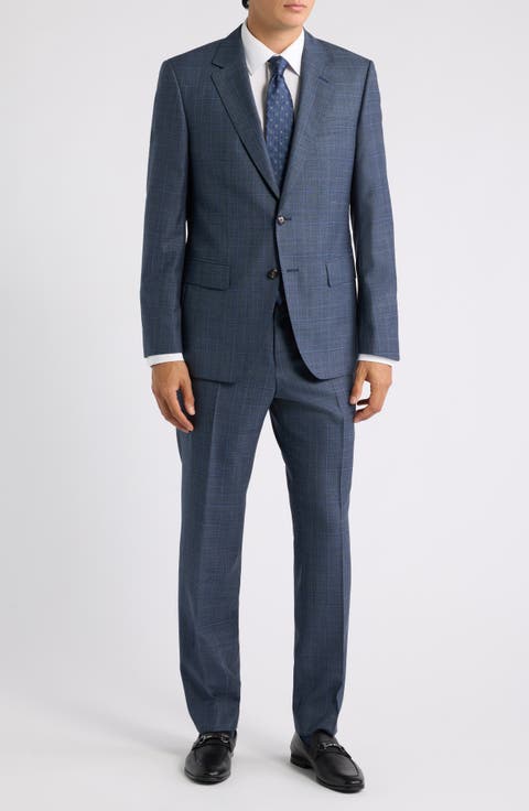 Huge Plaid Wool Suit