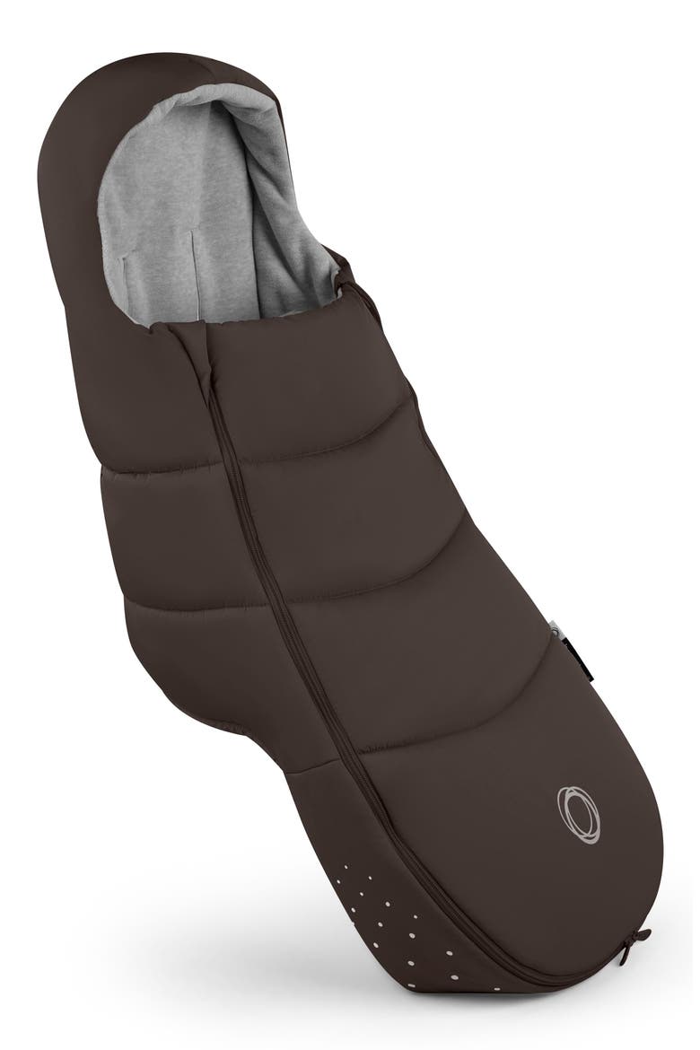 Water Repellent Stroller Footmuff, Main, color, COCOA BROWN