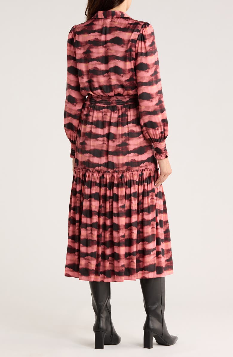 Tart Vivianna Long Sleeve Dress, Alternate, color, Watercolor Sky