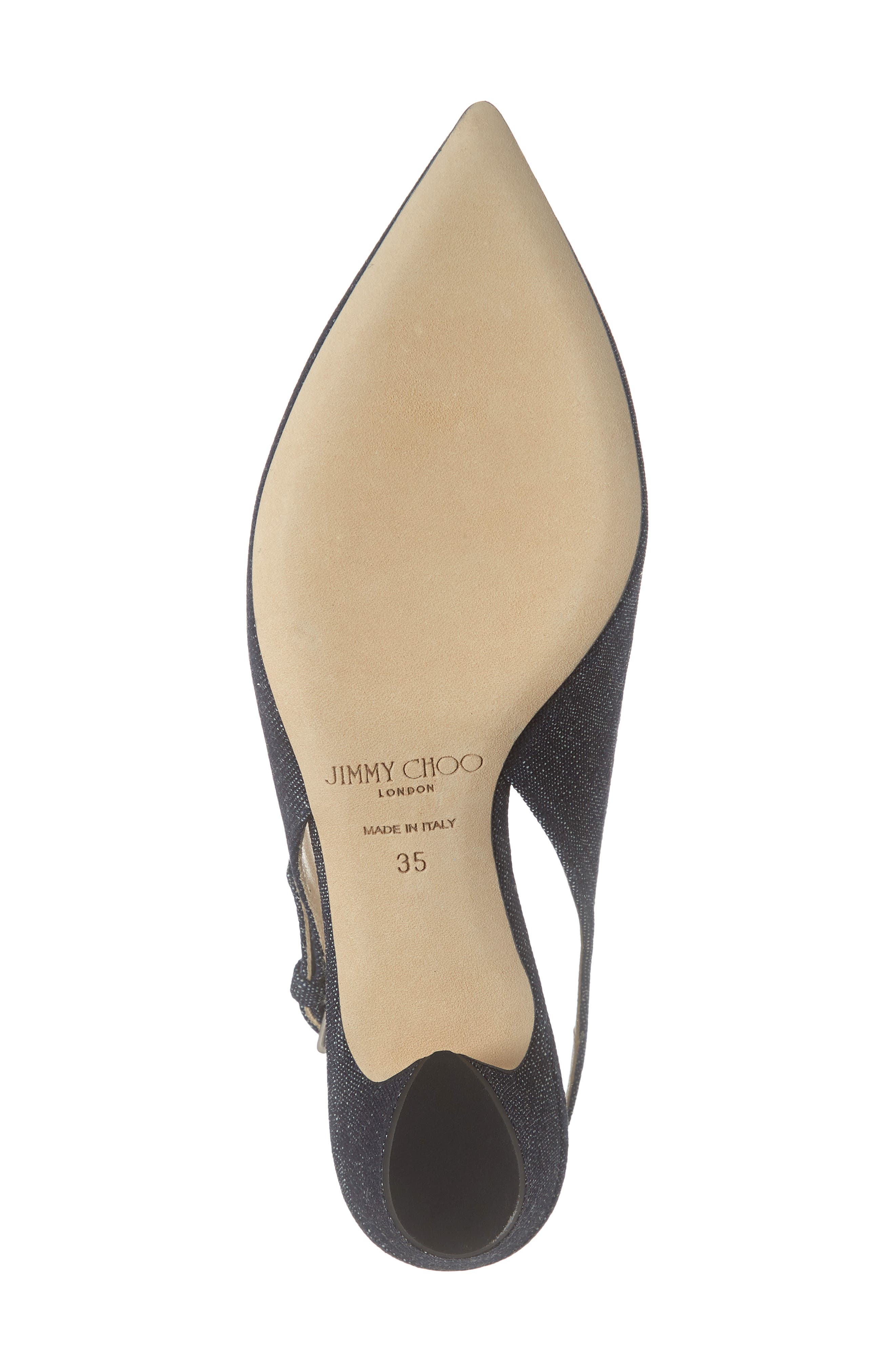 Gemma Slingback Pump, Alternate, color, INDIGO DENIM