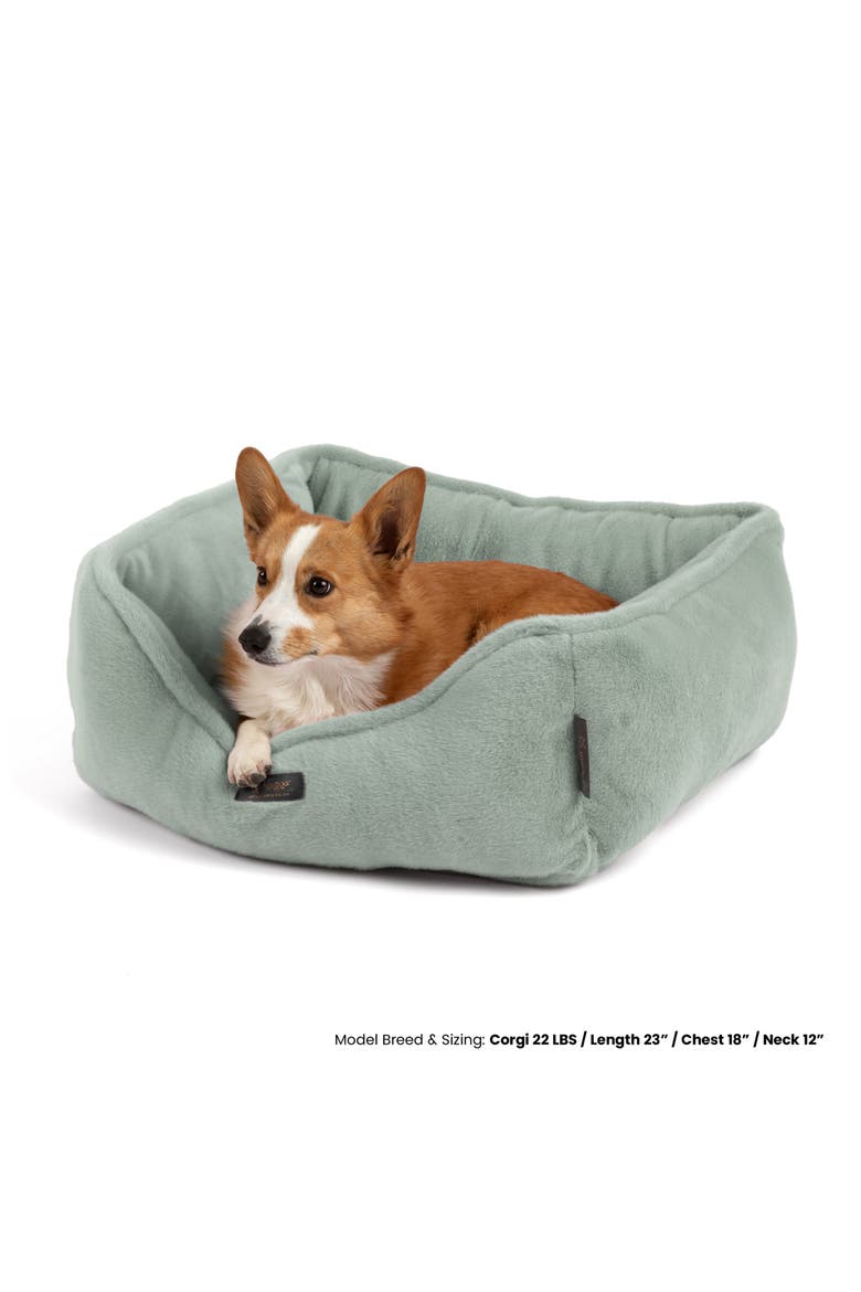 Dream One Cloud  Dog  Bed - Reversible Cat & Dog Bed for Small to Medium Breeds, Alternate, color, Paris Green
