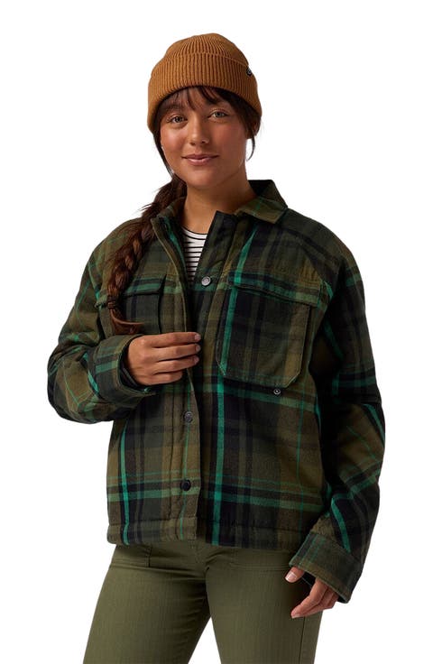 Venture Pile-Fleece Lined Flannel Jacket - Women's