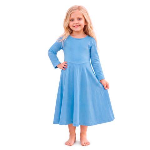 Girls 100% Cotton Princess/Choir Dress