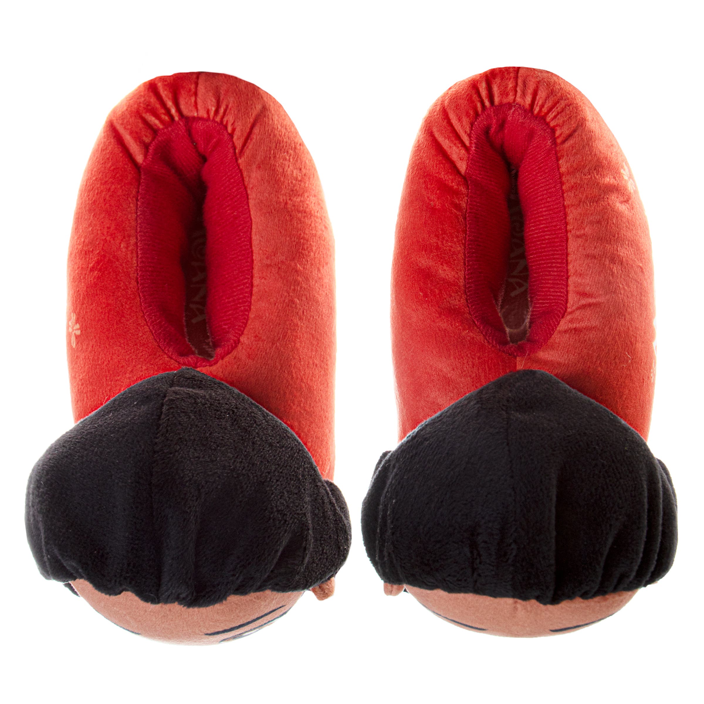 Disney Moana Slippers Girls, Alternate, color, Orange Brown