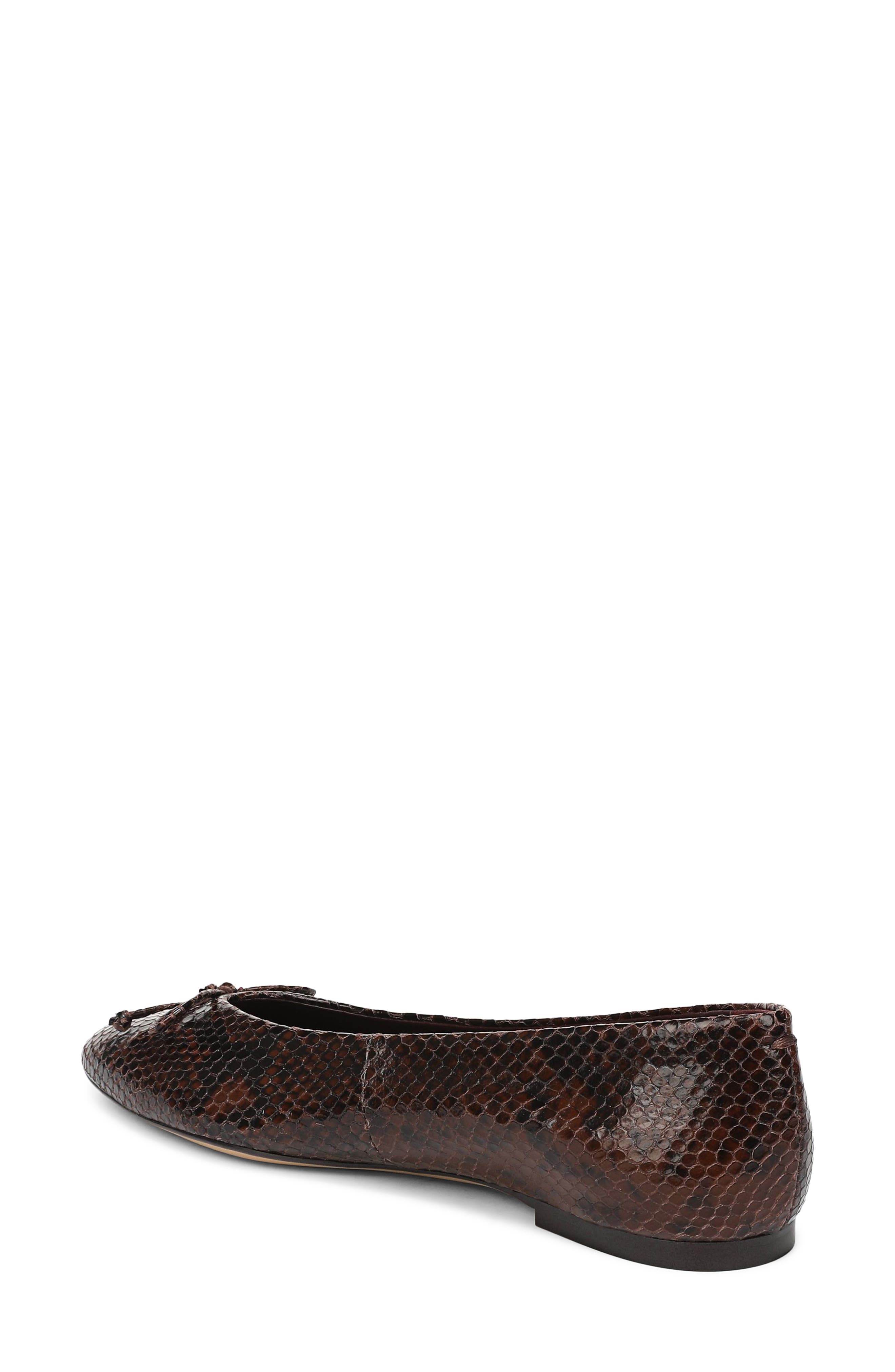 Rosalee Ballet Flat, Alternate, color, DARK BROWN