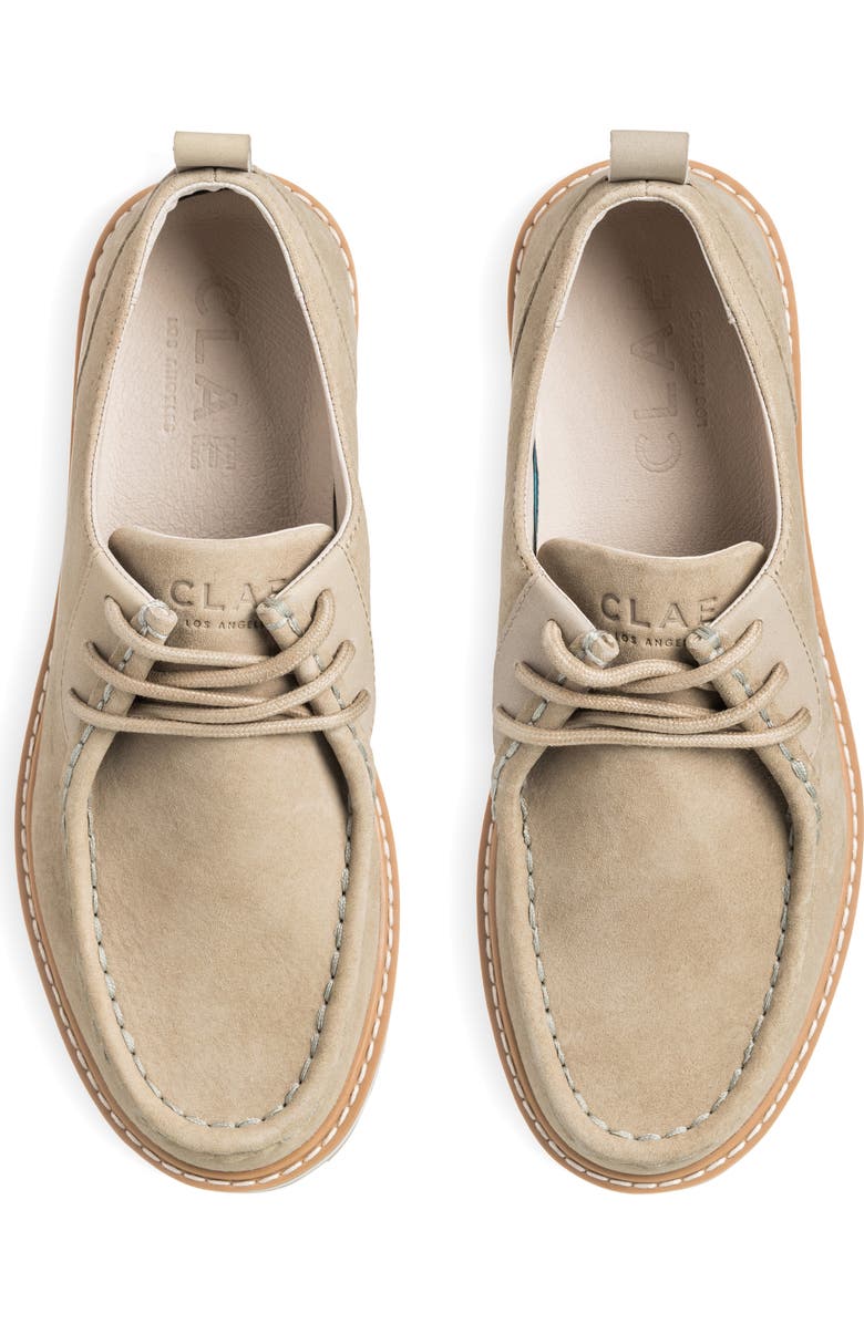 CLAE Morrison Low Top Chukka Boot, Alternate, color, Safari Suede