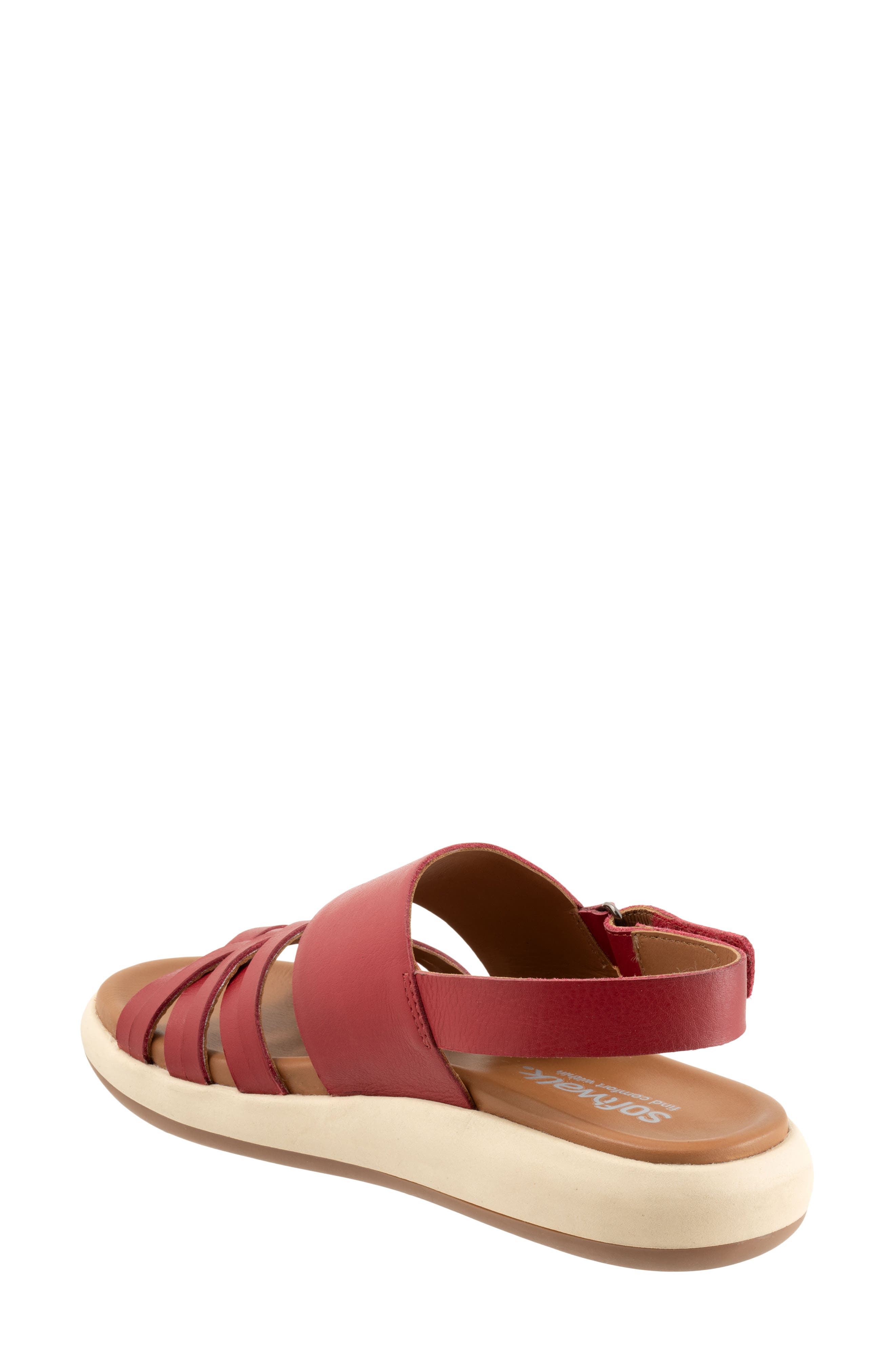 Jewell Slingback Platform Sandal, Alternate, color, RED