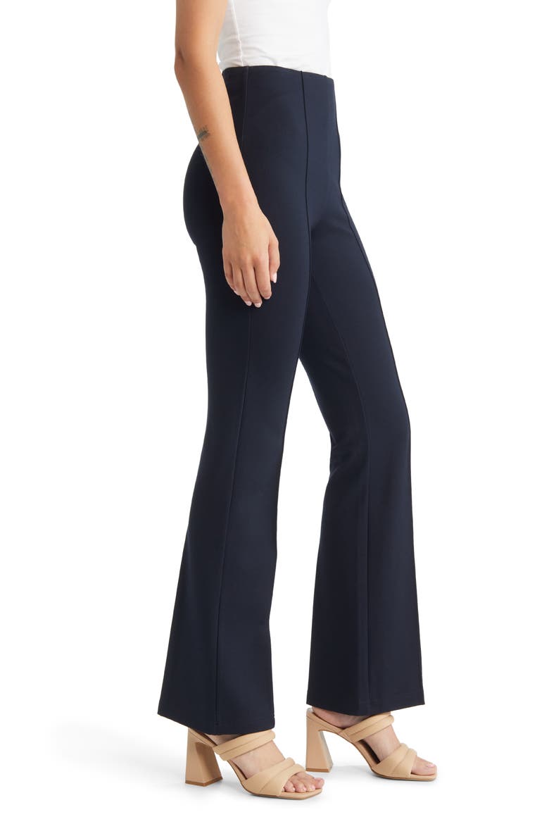 'Lyssentials Elysse Ponte Pants, Alternate, color, MIDNIGHT