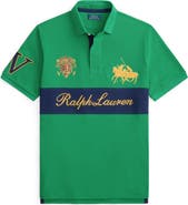 Polo Ralph Lauren Classic Fit Crest Cotton Graphic Polo