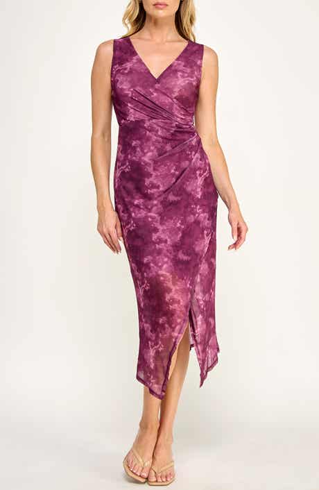 Sleeveless Mesh Midi Dress