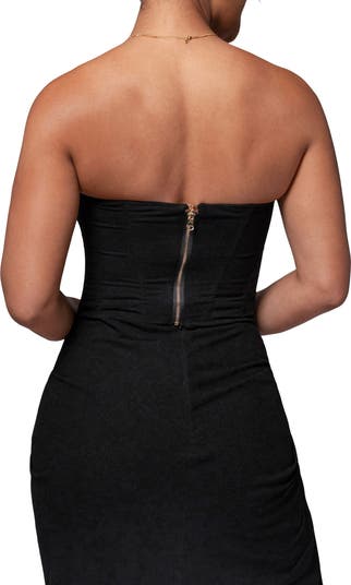 Matilda Crinkle Tie Bandeau & Maxi Skirt Set