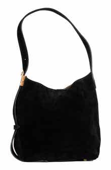 Persaman New York Lock Suede Tote Bag