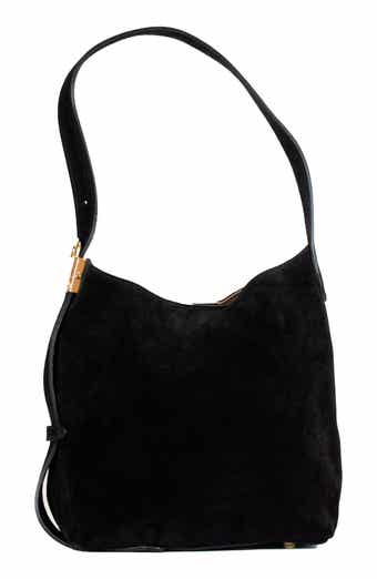 Persaman New York Lock Suede Tote Bag