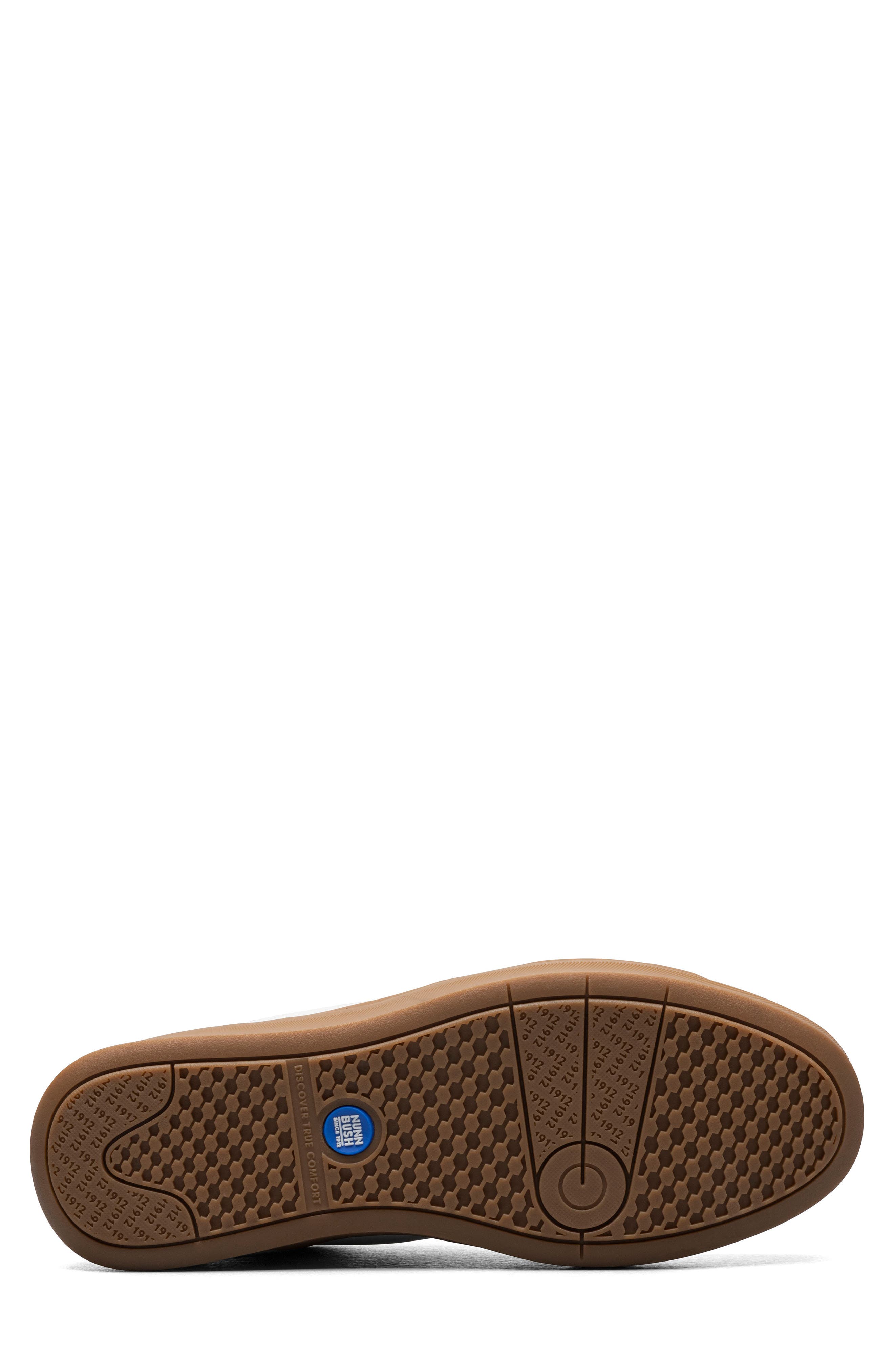 NUNN BUSH Aspire Moc Toe Sneaker - Wide Width Available, Alternate, color, White