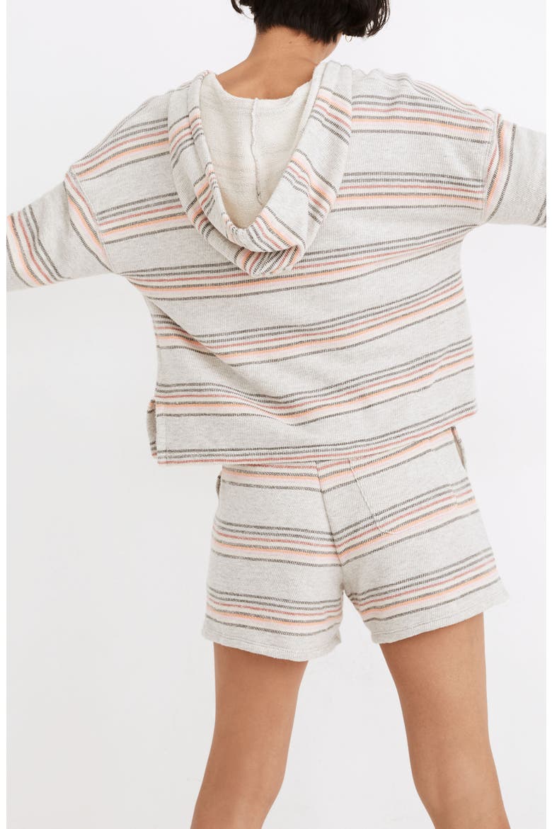 MWL Beach Stripe Long Sleeve Cotton Hoodie, Alternate, color, STRIPE TERRY HEATHER GREY