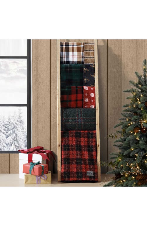 Eddie Bauer Trailhead Plaid Throw Blanket In Dark Beige