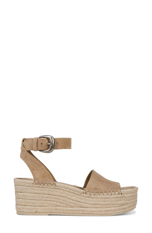 VINCE VINCE BELISA ANKLE STRAP ESPADRILLE PLATFORM WEDGE SANDAL 