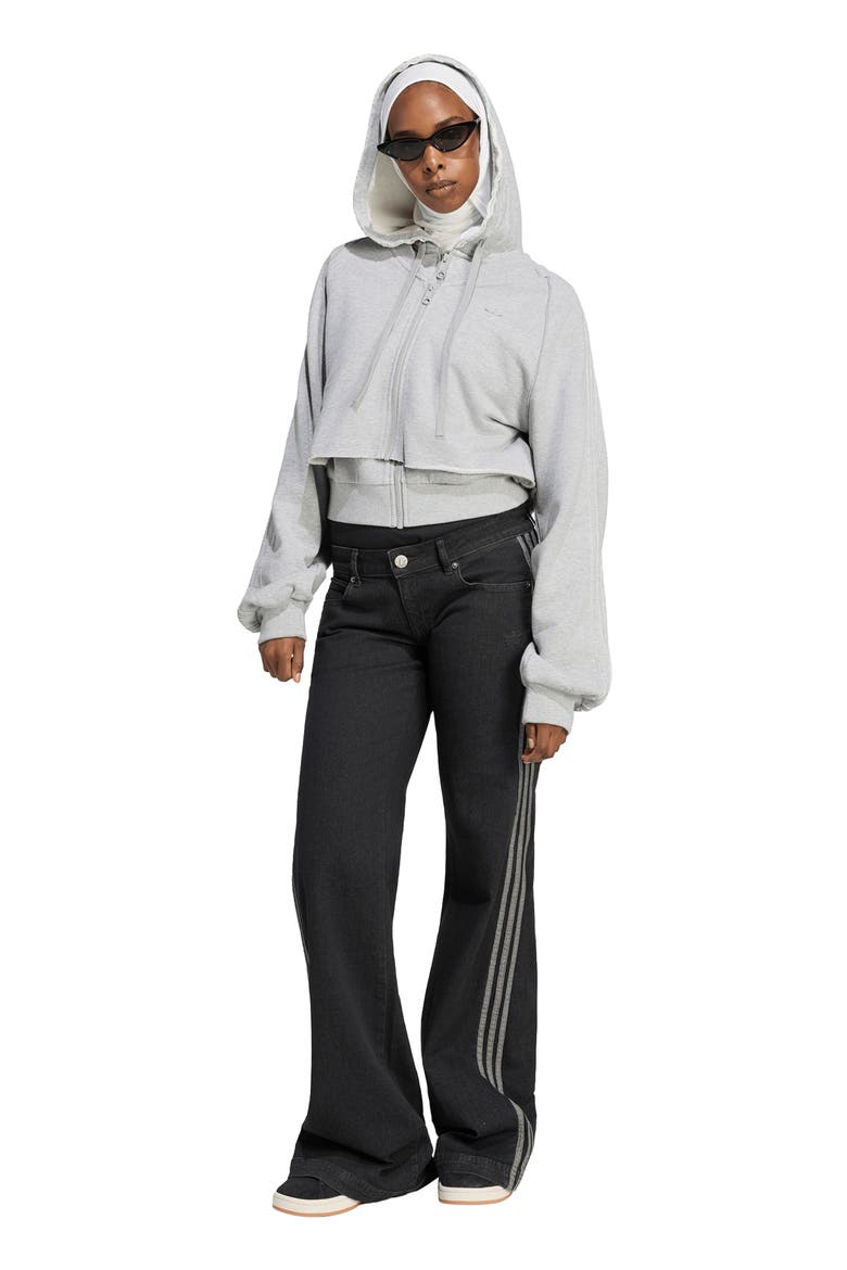 SST Double Front Full Zip Hoodie, Alternate, color, MEDIUM GREY HEATHER