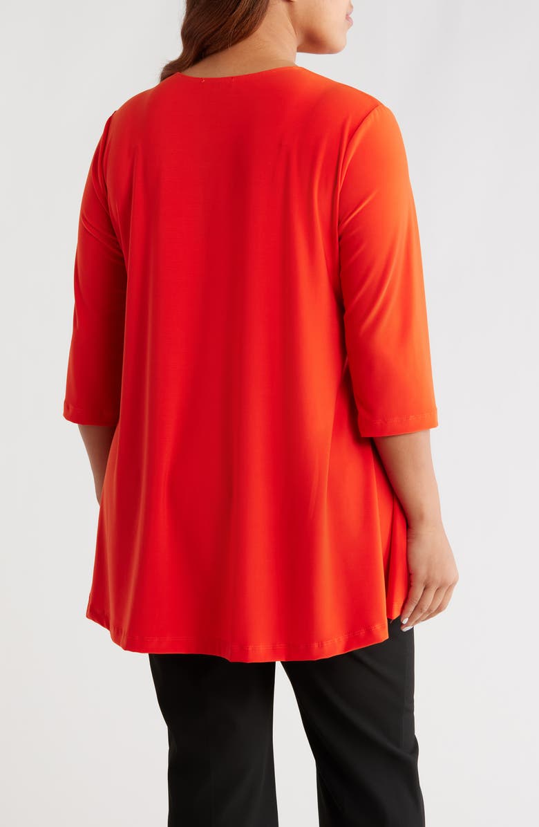 Vikki Vi Swing Tunic, Alternate, color, Persimmon