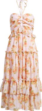 LIKELY Wilda Floral Tiered Dress
