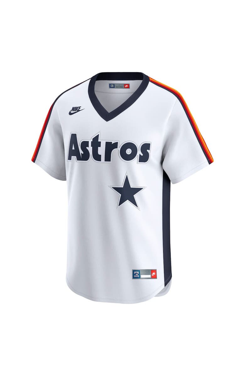 Nike Men's Nike White Houston Astros Throwback Cooperstown Collection Limited Jersey, Alternate, color, White