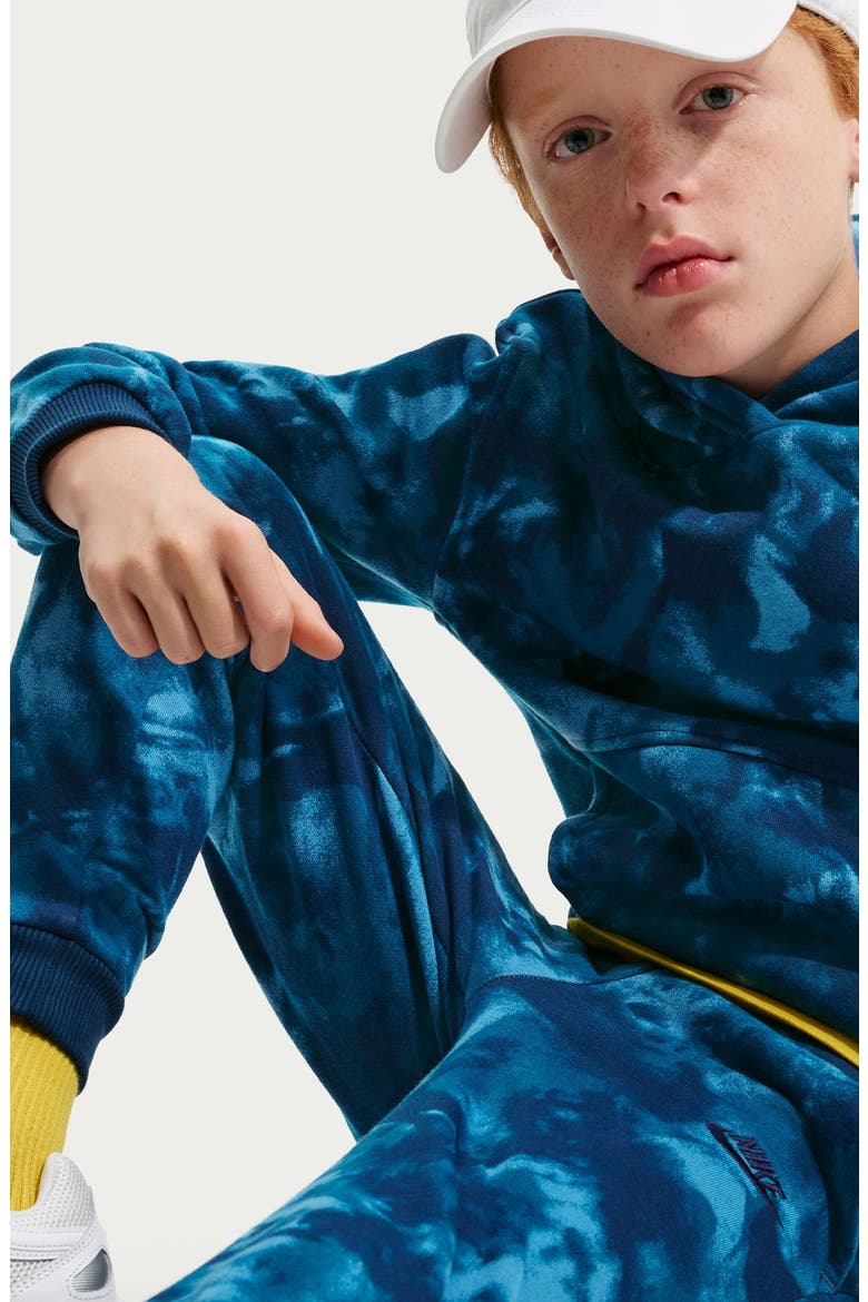Kids' Sportswear Club Fleece Joggers, Alternate, color, DUTCH BLUE/ BLUE/ BLUE VOID