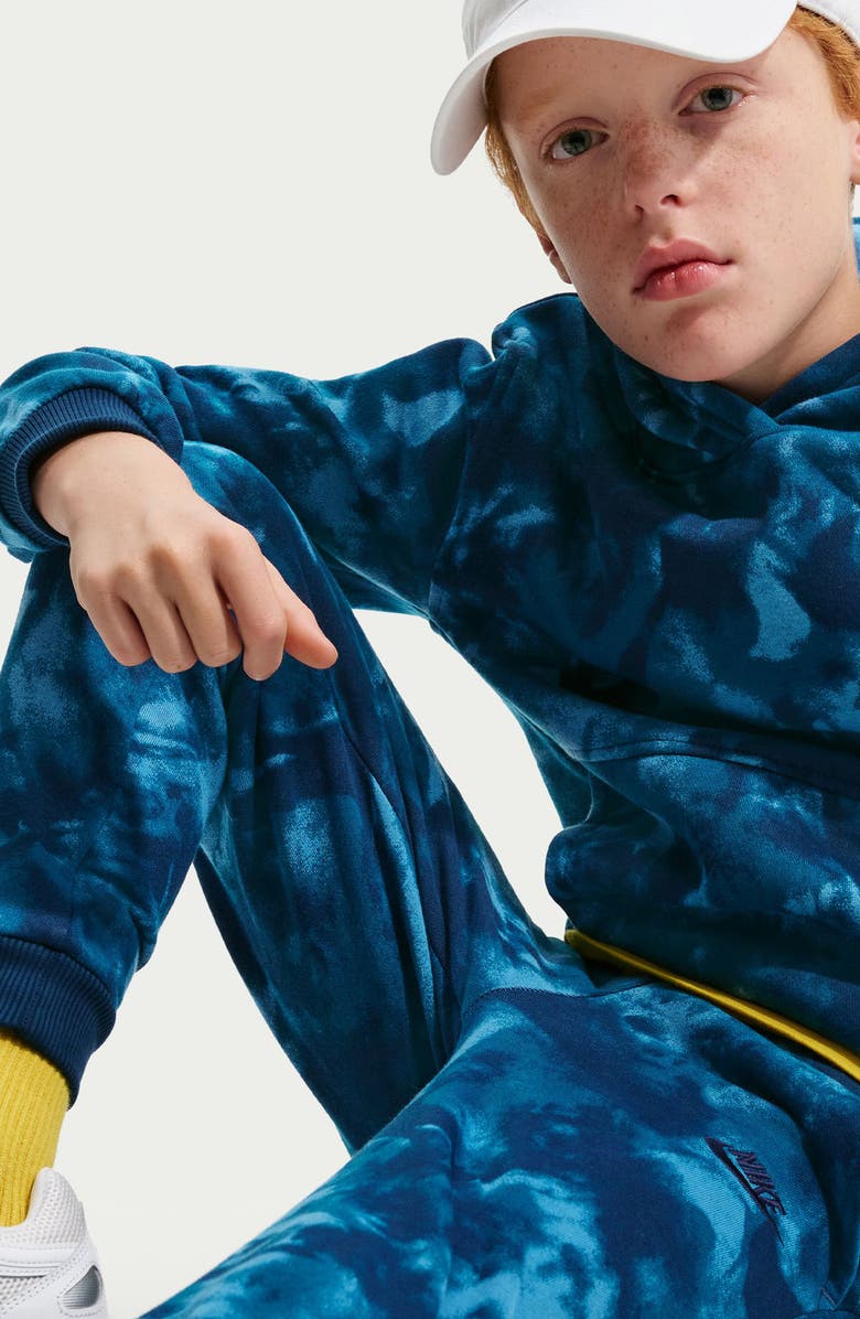 Nike Kids' Sportswear Club Fleece Joggers, Alternate, color, Dutch Blue/ Blue/ Blue Void