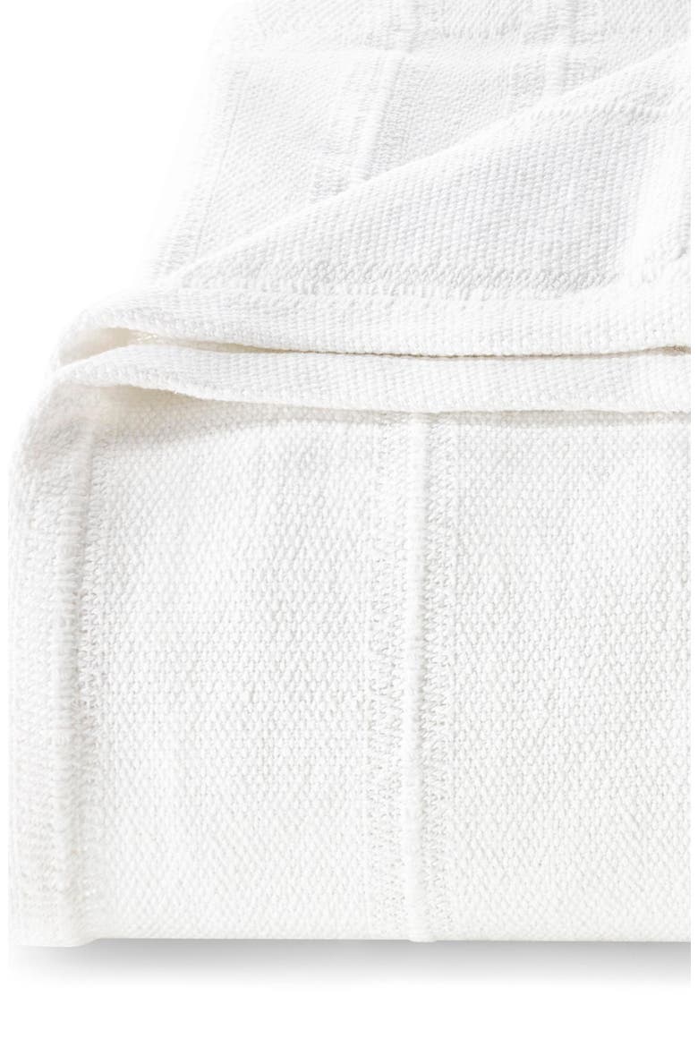 Open Stripe Blanket, Alternate, color, WHITE