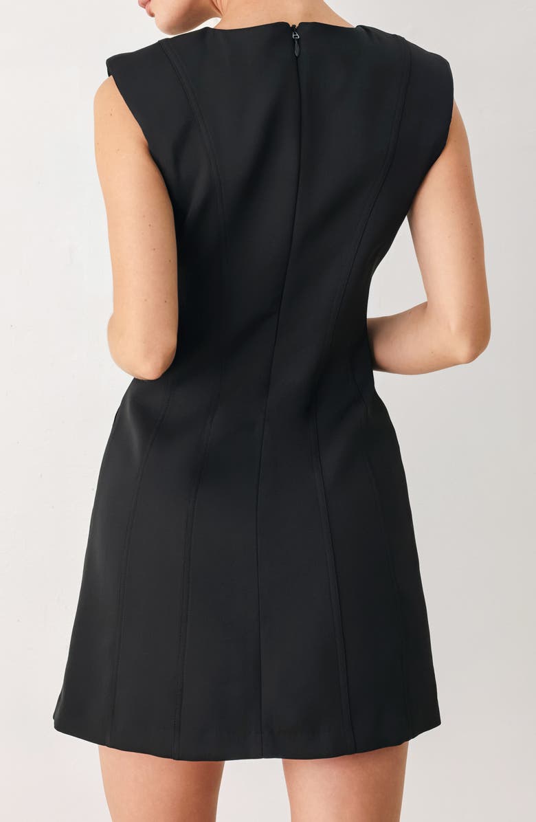 FREEMARKET A-Line Mindress, Alternate, color, Black
