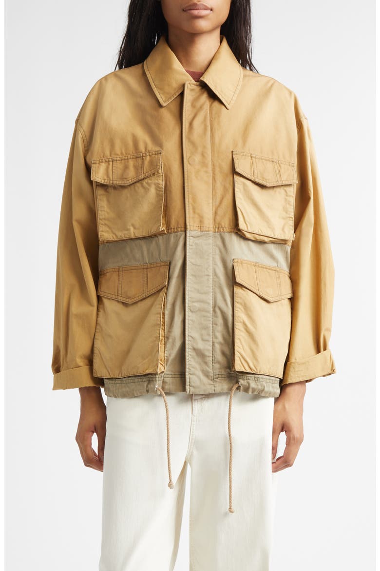 Gender Inclusive Journey Cotton Utility Jacket, Main, color, BISTRE/ GOTHIC OLIVE