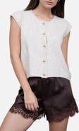 Blu Pepper Button Down Sleeveless Sweater