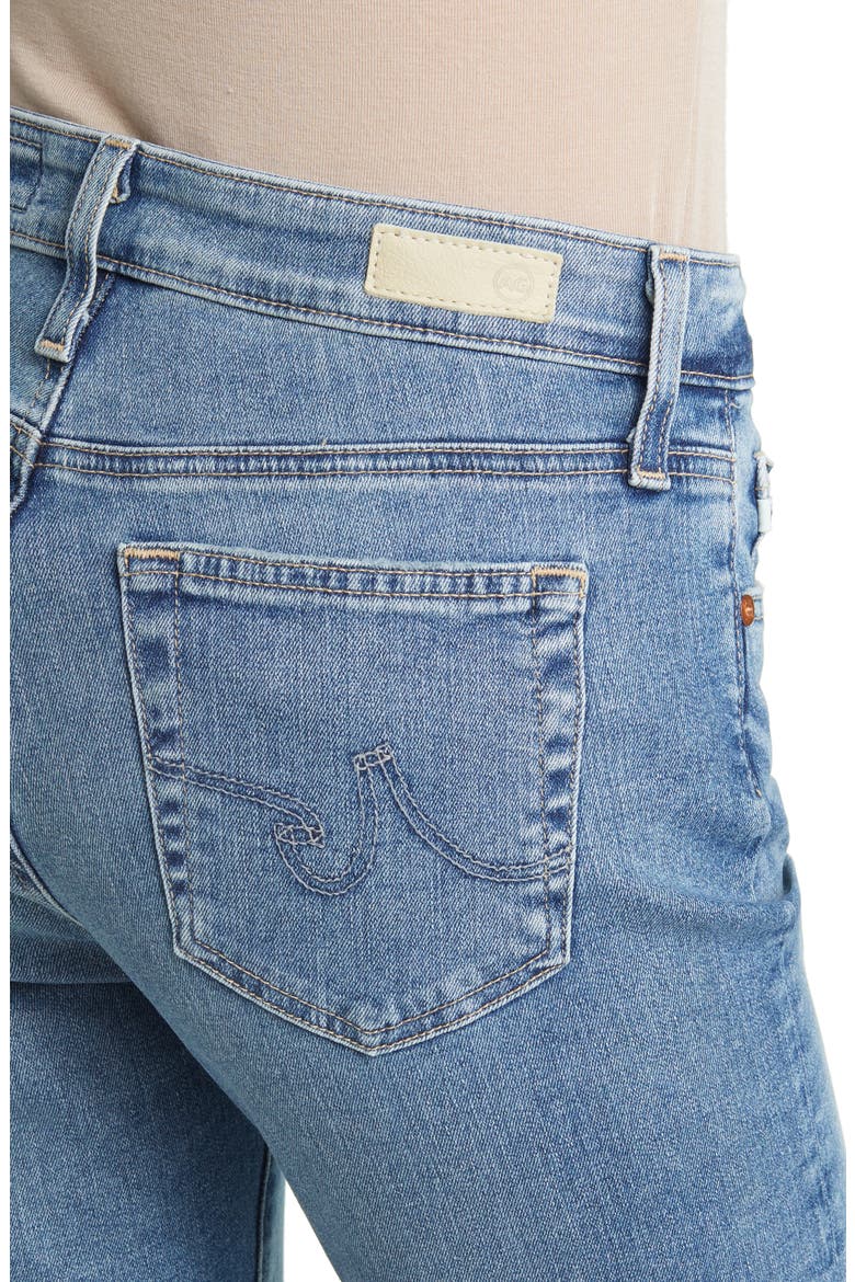 Mari High Waist Slim Straight Leg Jeans, Alternate, color, RESORT