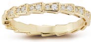 GLAZE JEWELRY Cubic Zirconia Serpent Band Ring