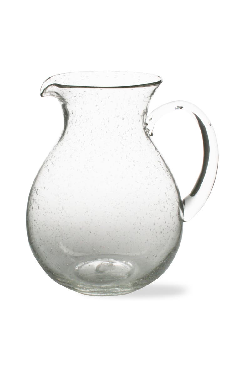 Bubble Glass Pitcher Clear Beverage Server for Everyday Use, Main, color, Clear