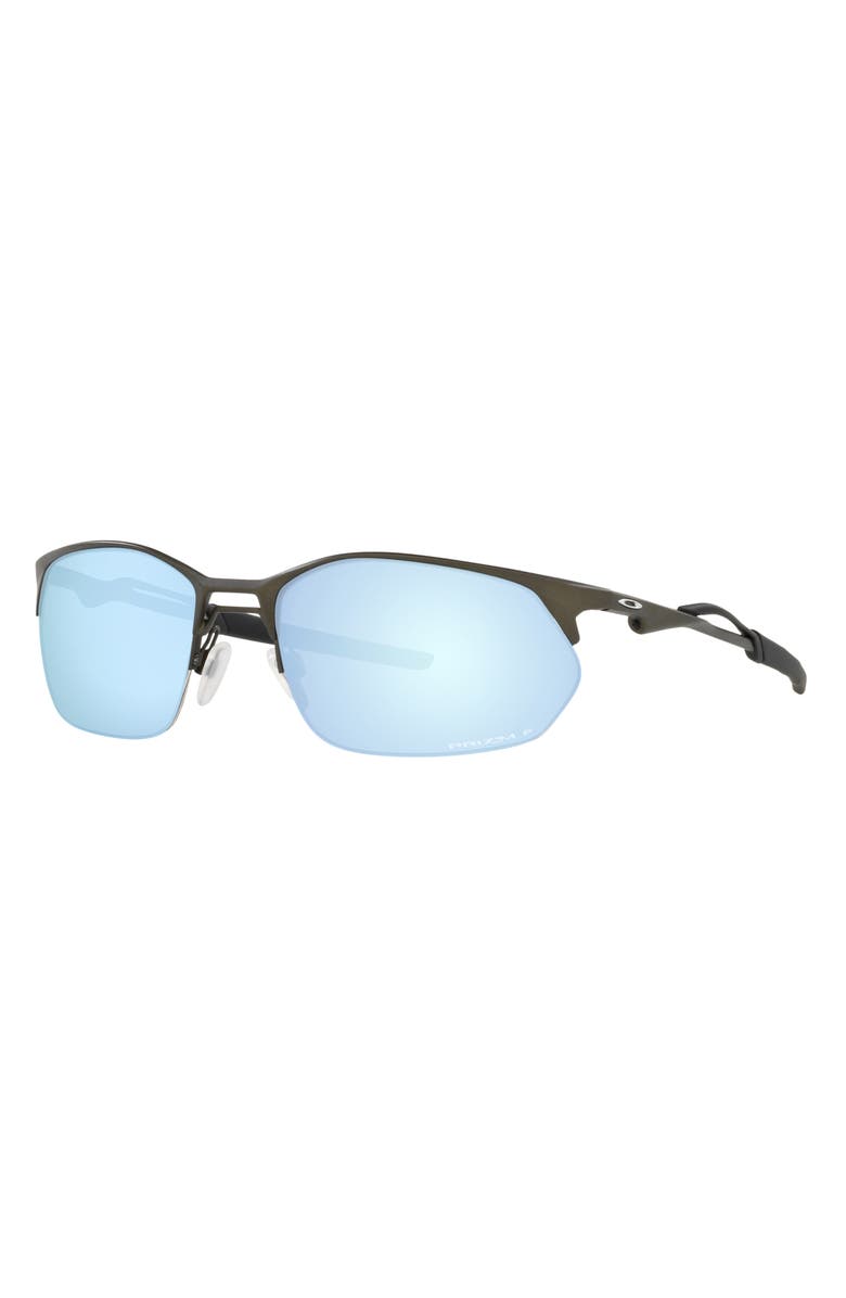 Oakley Wire Tap 2.0 60mm Prizm<sup>™</sup> Polarized Rectangular Sunglasses, Alternate, color,