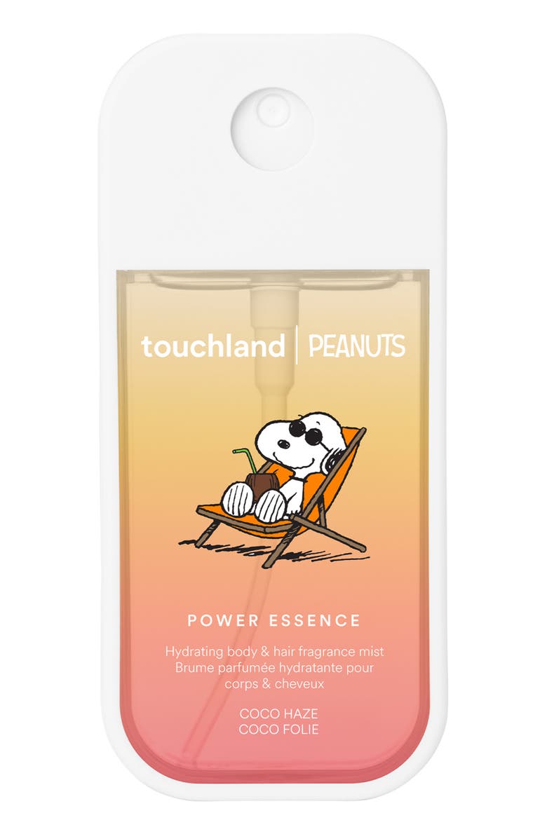 Peanuts Coco Haze Power Essence Body & Hair Fragrance Mist, Main, color, COCO HAZE