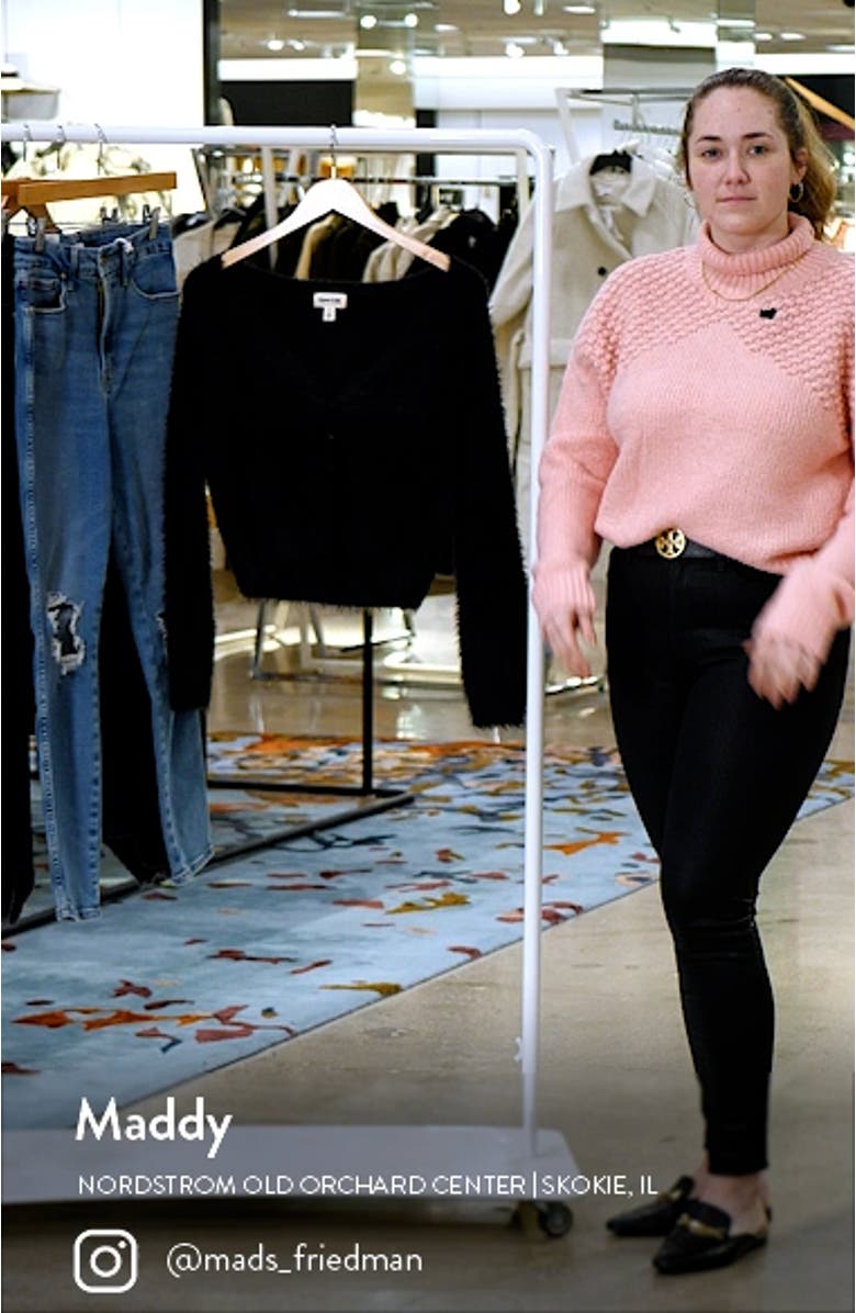 Eyelash Knit Crop Cardigan, sales video thumbnail